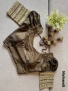 Ruhi Designer Vichitra Silk Puff Blouses Exporters In India